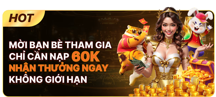 Ưu đãi mời bạn bè tham gia F168 nhận thưởng không giới hạn